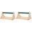 2Pcs Multi-Use Wooden Bird Stand Parrot Perch for Training and Play 3