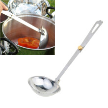 Louche Pliantes De Cuisine Acier Argent Manche Long Extérieur