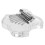 Denture Box For Denture Cleaning Storage Case Bath Soaking Container Strainer 11