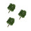 3Pièces Arbres Décoratifs Miniatures Vert Pour Maison Bureau 10