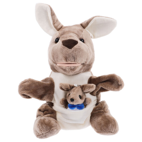 4 Cartoon Dieren Handpop Interactief Speelgoed 1