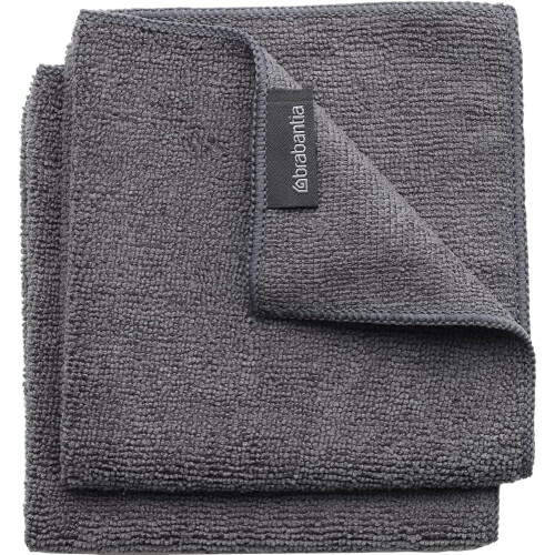 Brabantia Brabantia 118029 Microfibre Cleaning Cloths (x 2) - Machine Washable