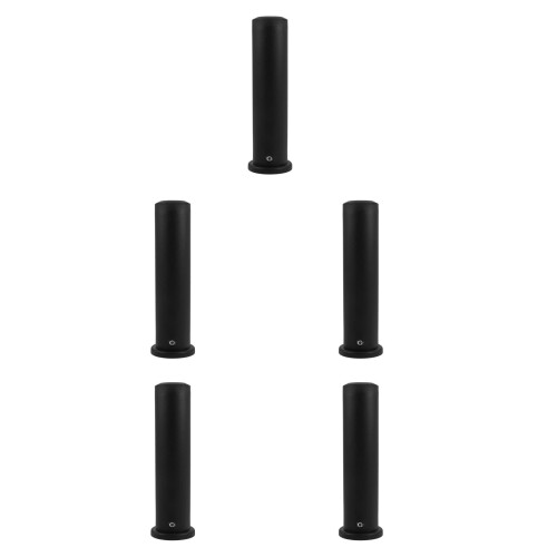 5Pièces Adaptateurs Barre De Musculation Noir PP Durable Gym 2