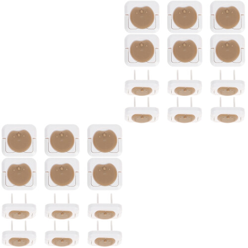 24Pièces Cache-Prises Bébé ABS Clair Facile À 2