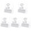 5Pièces Supports WiFi Transparente Pour Et Hôtellerie 4