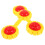 8Pièces Dumbbell Hochet Bébé Plastique Motricité 3