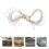 3Pièces Lanière Rotin Beige Pe Pour Réparation DIY 11