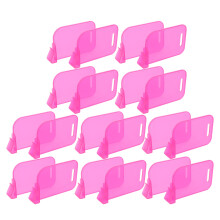 20Pcs Purple Plastic Card Dividers with Clips for Trading Card Storage