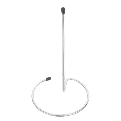 2Pcs Silver Metal Wire Wine Decanter Holder for Home Bar Kitchen