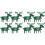 8Pcs Multi-Functional Elk Fork Bags Christmas Cutlery Holder 3