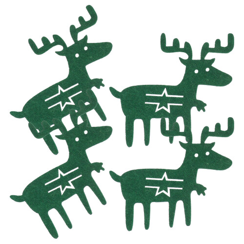 8Pcs Multi-Functional Elk Fork Bags Christmas Cutlery Holder 1