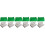 12Pcs Practical Green Outdoor Barbecue String Tool for Bbq Use 4