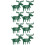 8Pcs Multi-Functional Elk Fork Bags Christmas Cutlery Holder 6