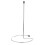 2Pcs Silver Metal Wire Wine Decanter Holder for Home Bar Kitchen 2