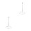 2Pcs Silver Metal Wire Wine Decanter Holder for Home Bar Kitchen 7