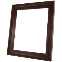 5Pcs Coffee Color Wood Floating Frames for Canvas Photo and Painting