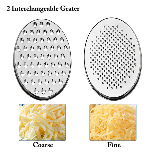 Cheese Grater with Container - Graters for Kitchen with 2 Size Lid 2