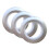 60Pcs Silver Curtain Buckles Easy Snap Fix Eyelet Rings for Window Use 1