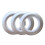 60Pcs Silver Curtain Buckles Easy Snap Fix Eyelet Rings for Window Use 10