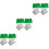 12Pcs Practical Green Outdoor Barbecue String Tool for Bbq Use 5