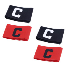 8Pcs Portable Red Captain Armbands Durable Wear-Resistant Sports Bands
