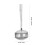 Silver Iron Oil Residue Separator Ladle for Efficient Kitchen Use 2