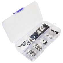 4Sets Metal Sewing Machine Replacement Screws with Bobbin Case Spring