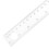 20Pcs Clear Plastic Magnifying Ruler for Drawing and Teaching Use 11
