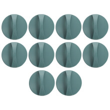 20Pièces Matériel D'estampage Bleu Simple Robuste Pour