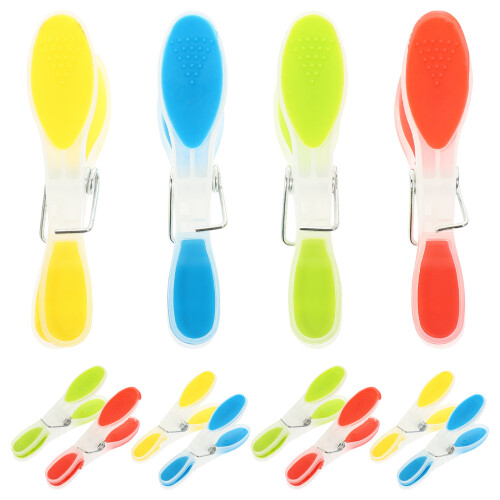 48Pcs Strong Plastic Quilt Drying Clips Home Use Clothes Fixing Clamps 2