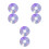 6Pcs Durable Plastic Blank for Music Audio and Data Storage 7