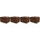 4Pcs Soft Brown Toaster Dirtproof Cover for Bread Maker Protection 4