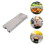 3Pcs Portable Folding Stove Windscreen Silver for Outdoor Bbq Camping 10