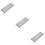 3Pcs Portable Folding Stove Windscreen Silver for Outdoor Bbq Camping 9