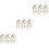 9Pcs Silver Glass Cutter Head Alloy for Bottle Cutting Machine 6
