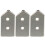 9Pcs Silver Glass Cutter Head Alloy for Bottle Cutting Machine 11
