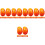 150Pcs Foam Mini Artificial Mangos Red for Table Decor 5