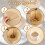 Coffee Filter Papers 300pcs Unbleached Compatible 5