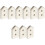 9Pcs Silver Glass Cutter Head Alloy for Bottle Cutting Machine 4