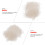 Tag Fastener White 2sets 7x0.5x0.5in 7