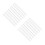 200Pcs Clear Plastic Push Pins with Hooks for Wall Display 6