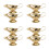 8Pcs Stainless Steel Steak Sauce Server with Handle for Dinner Table 2