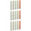15Pcs Plastic Lip Balm Tubes for Lipstick Storage Assorted 7