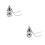 2Pcs Silver Infant Necklace with Gourd Keepsake Pendant for Babies 5