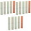 15Pcs Plastic Lip Balm Tubes for Lipstick Storage Assorted 3