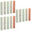 15Pcs Plastic Lip Balm Tubes for Lipstick Storage Assorted 6