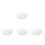4Pcs White Ceramic Double Handle Baking Dishes for Home and Restaurant 6