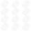 24Pcs Clear Mini Rectangular Storage Boxes White Plastic Organizer 1