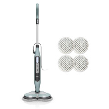 Shark Automatic Steam Mop with Blaster & 6 Gripping Pads, S8201UKCP | 3 Tiers, Stain & Dirt Removal, All Sealed Hard Floors, 8m Cord, Standard