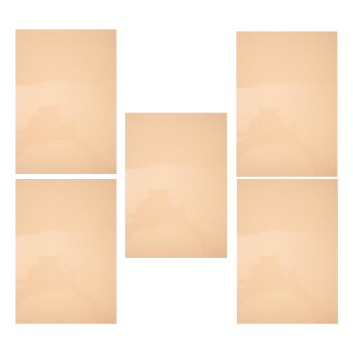 Beige PVC Photography Light Diffuser and Color Correction Sheets 2